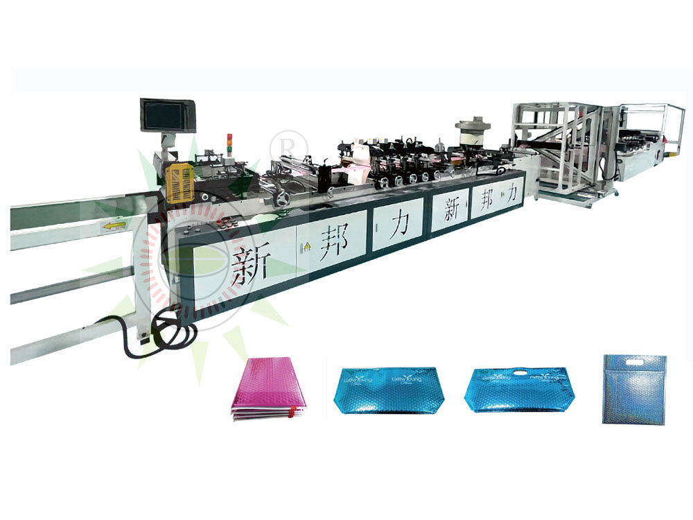 China Laminated Air Bubble Zipper Bag Making Machine, Laminated Air ...